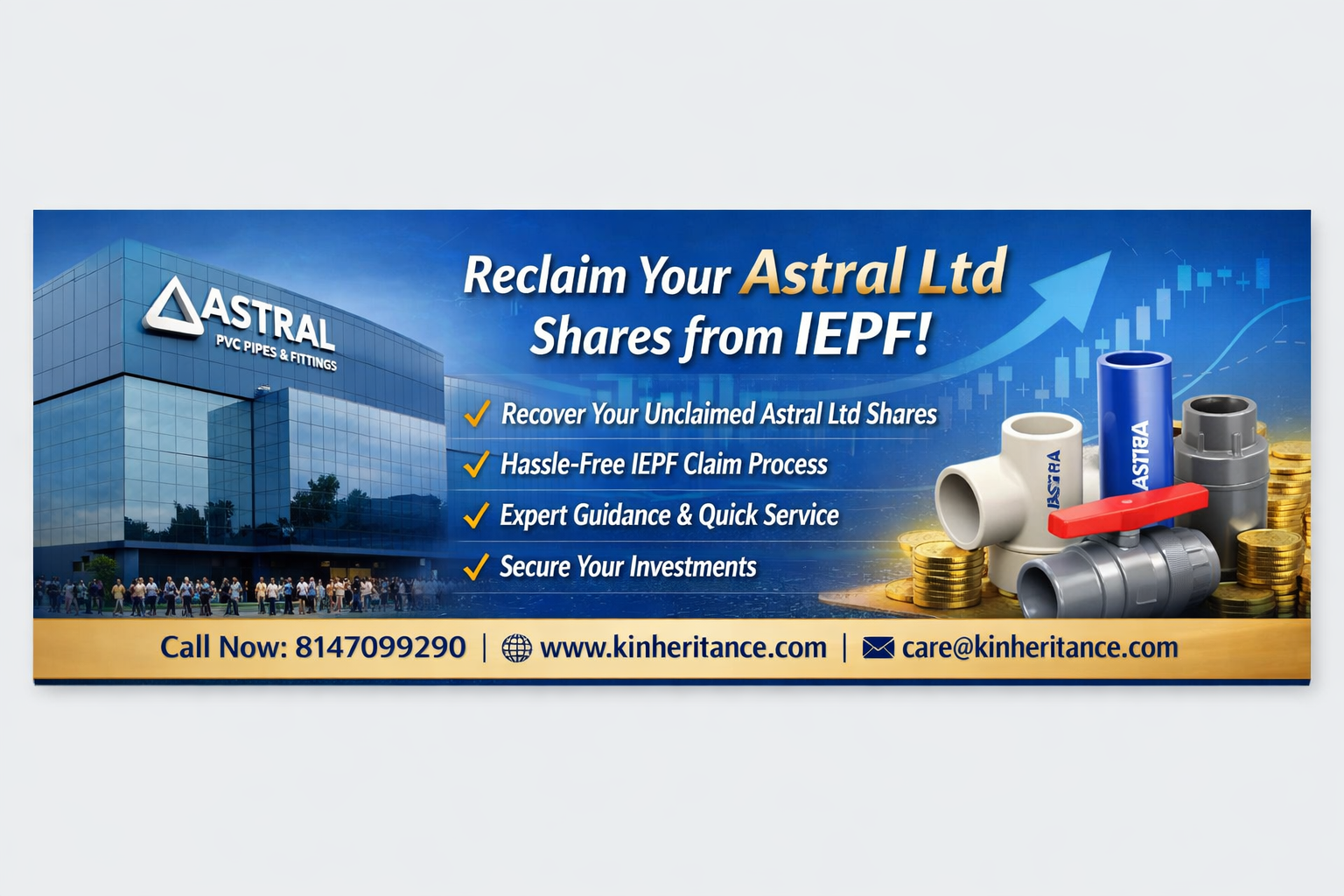 Reclaim Your Astral Ltd. Shares from IEPF with Kinheritance